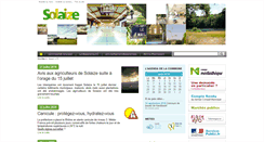 Desktop Screenshot of mairie-solaize.fr